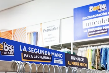 KIABI amplía sus córners de segunda mano y alcanza el 23% de su red en España y Portugal