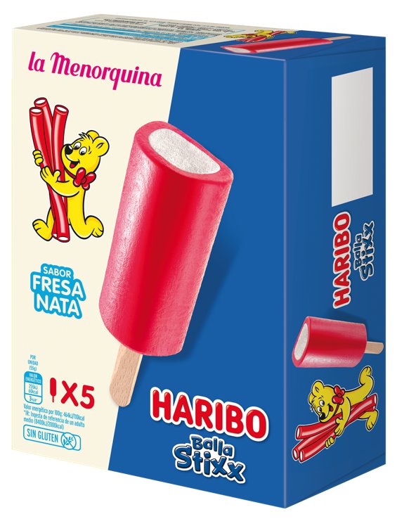 Haribo y La Menorquina se unen para lanzar nuevos helados