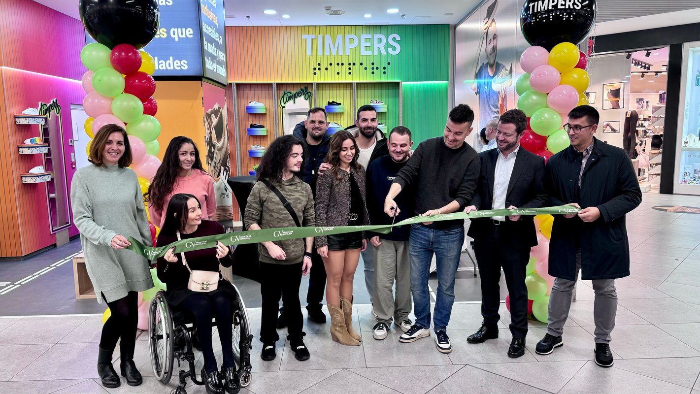 Nueva pop up store de Timpers en Gran Vía de Hortaleza