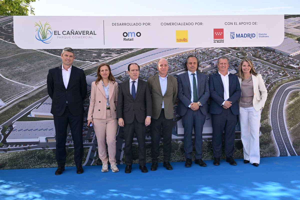 OMO Retail coloca la primera piedra del Parque Comercial El Cañaveral