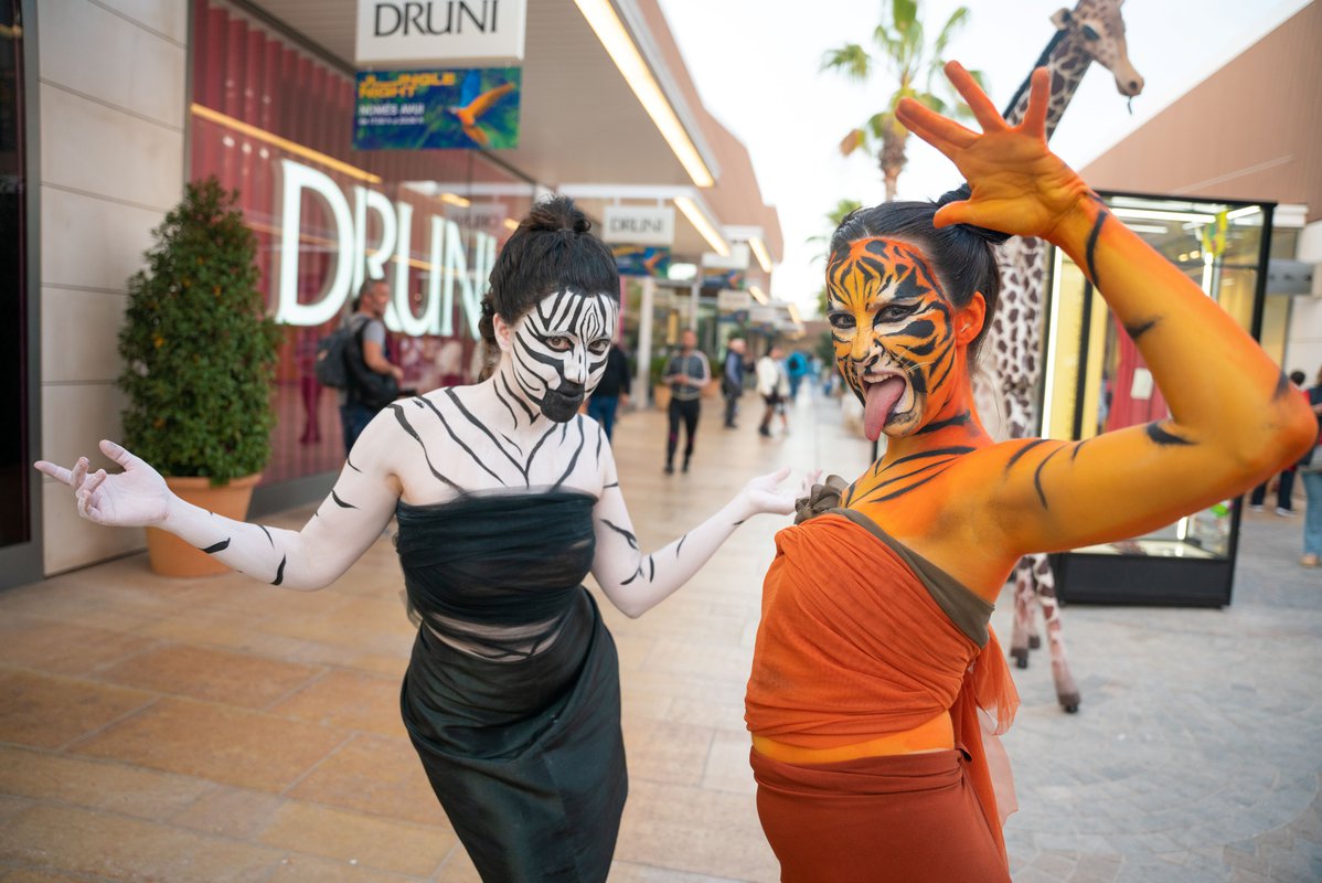 Los centros de Neinver acogen las Jungle Night