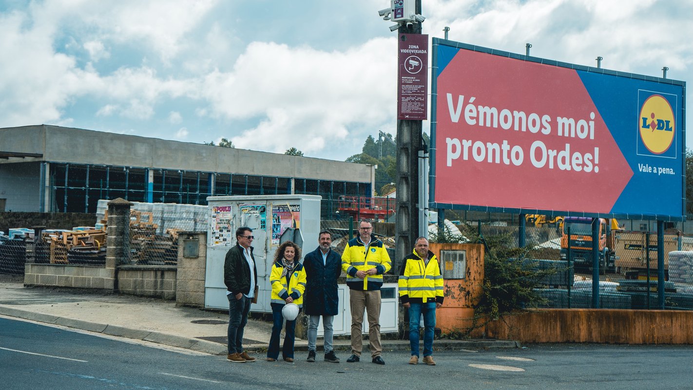 Lidl invertirá más de 4 millones en su primer establecimiento en Ordes