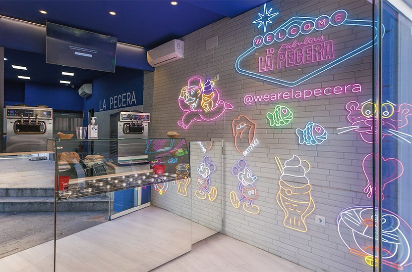 La heladería La Pecera abre su quinto establecimiento en Madrid