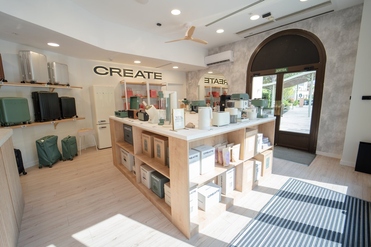 Create estrena su primera pop up en La Roca Village de Barcelona
