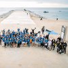 Diagonal Mar retira más de 950 kg de residuos del litoral de Barcelona