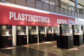 Luz del Tajo viaja por los grandes hitos del deporte con una exposición de plastilina