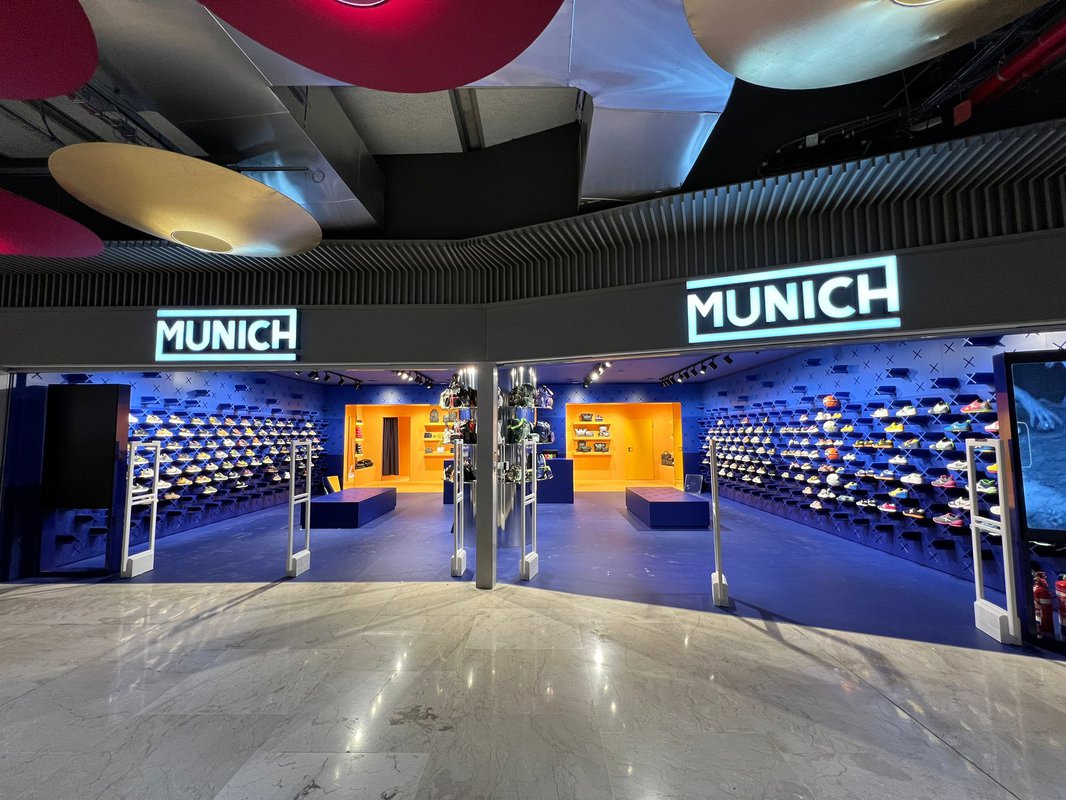 Munich abre dos nuevas tiendas en los aeropuertos de Madrid y Barcelona