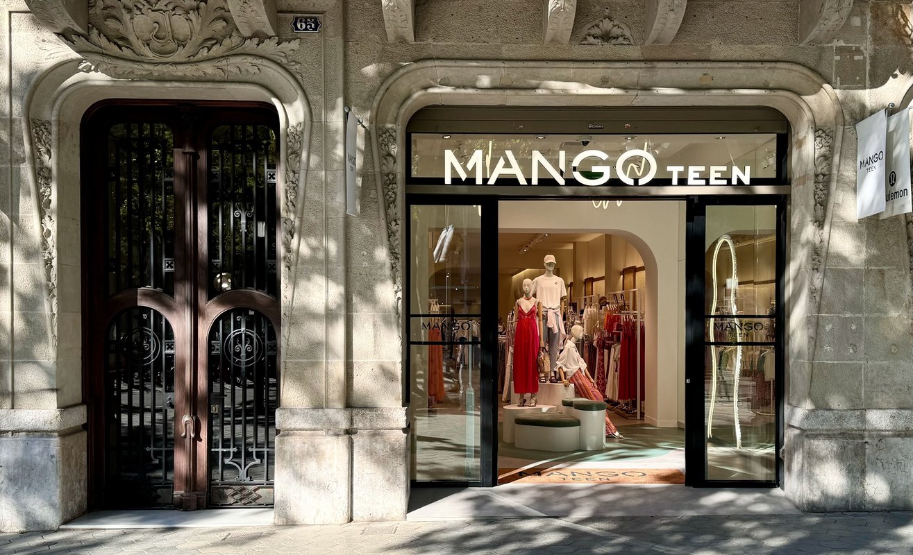 Nueva tienda de Mango Teen en Barcelona