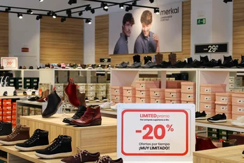 La oferta de calzado de La Torre Outlet Zaragoza crece con Merkal