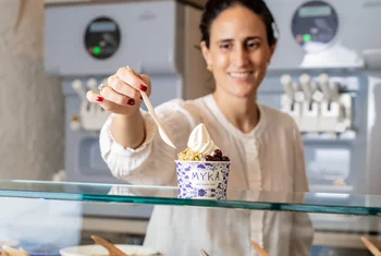 Myka abre una heladería en Málaga