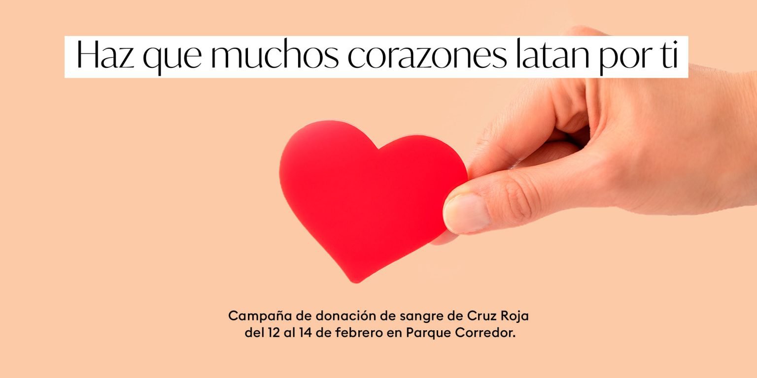 Cruz Roja organiza una jornada de donación de sangre en Parque Corredor