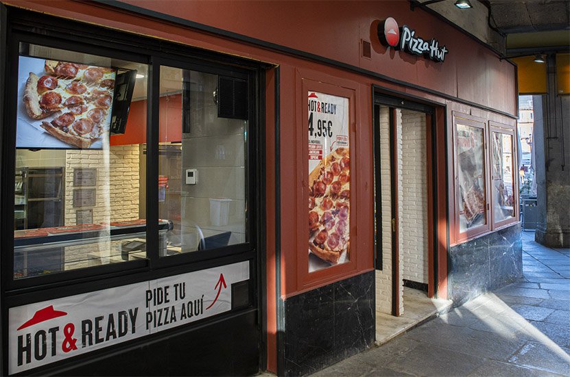 Pizza Hut abre un local en la emblemática Plaza Mayor de Madrid