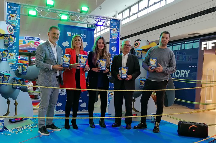Campeonato mundial de lanzamiento de palomitas en Travesía de Vigo