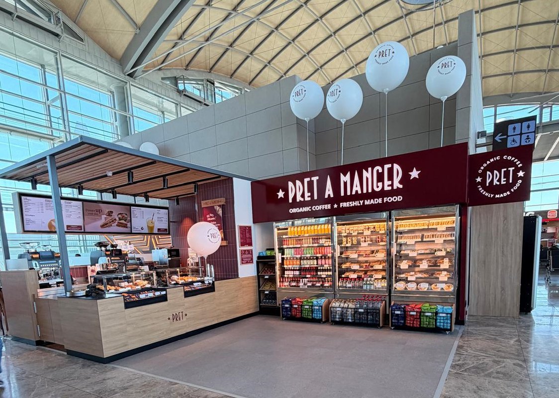 Grupo Ibersol estrena su segundo Pret A Manger en el Aeropuerto de Alicante