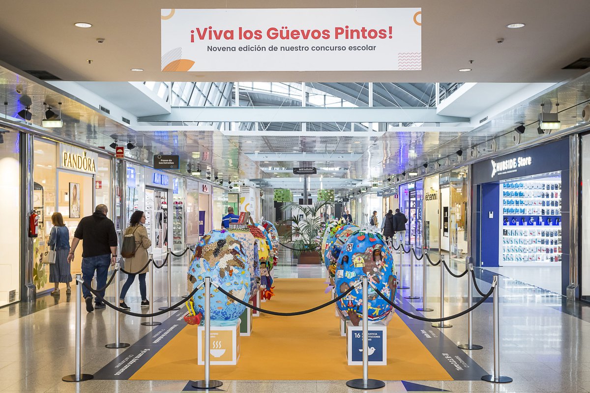 El concurso escolar “Güevos Pintos” vuelve a Parque Principado