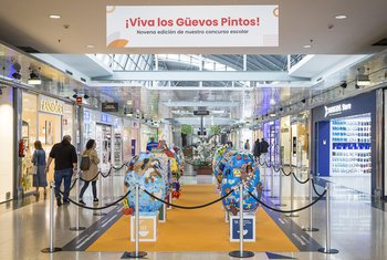 El concurso escolar “Güevos Pintos” vuelve a Parque Principado