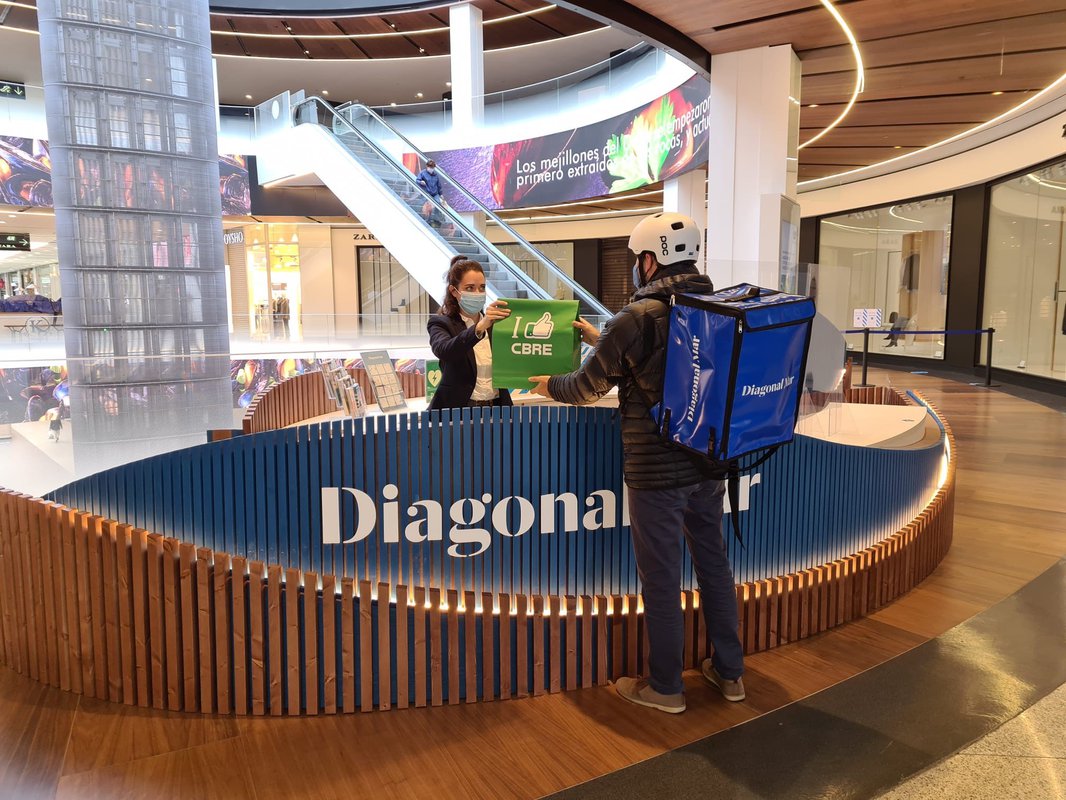 CBRE lanza Mall&Go, una plataforma de delivery para sus centros comerciales