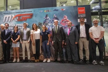 El Mundial de Motocross llega a intu Xanadú este fin de semana