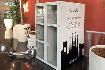 HMY y QOOB crean un parking inteligente para vehículos de movilidad personal