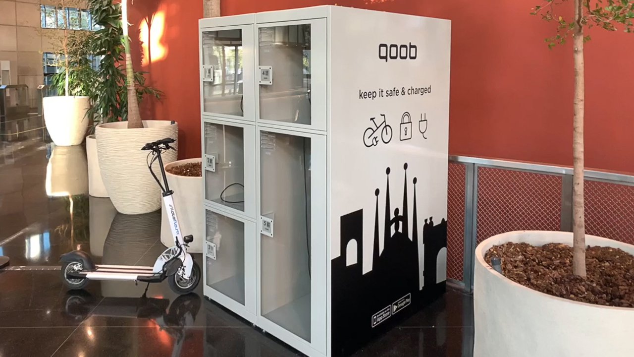HMY y QOOB crean un parking inteligente para vehículos de movilidad personal