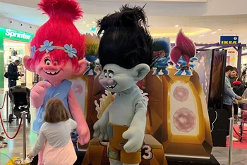 RÍO Shopping acoge el evento de la película 'Trolls 3-Todos Juntos'