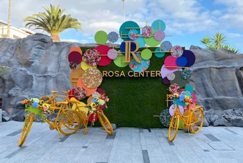 Rosa Center crea un espacio selfie para sus visitantes