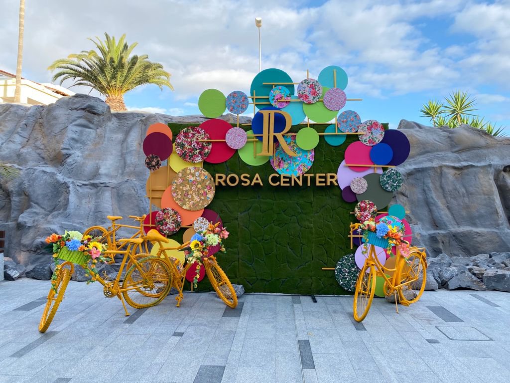 Rosa Center crea un espacio selfie para sus visitantes