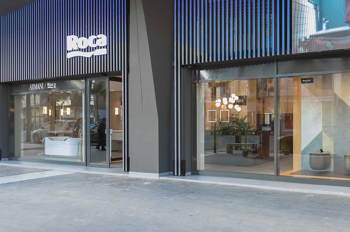 Roca renueva la imagen de su showroom en Casablanca
