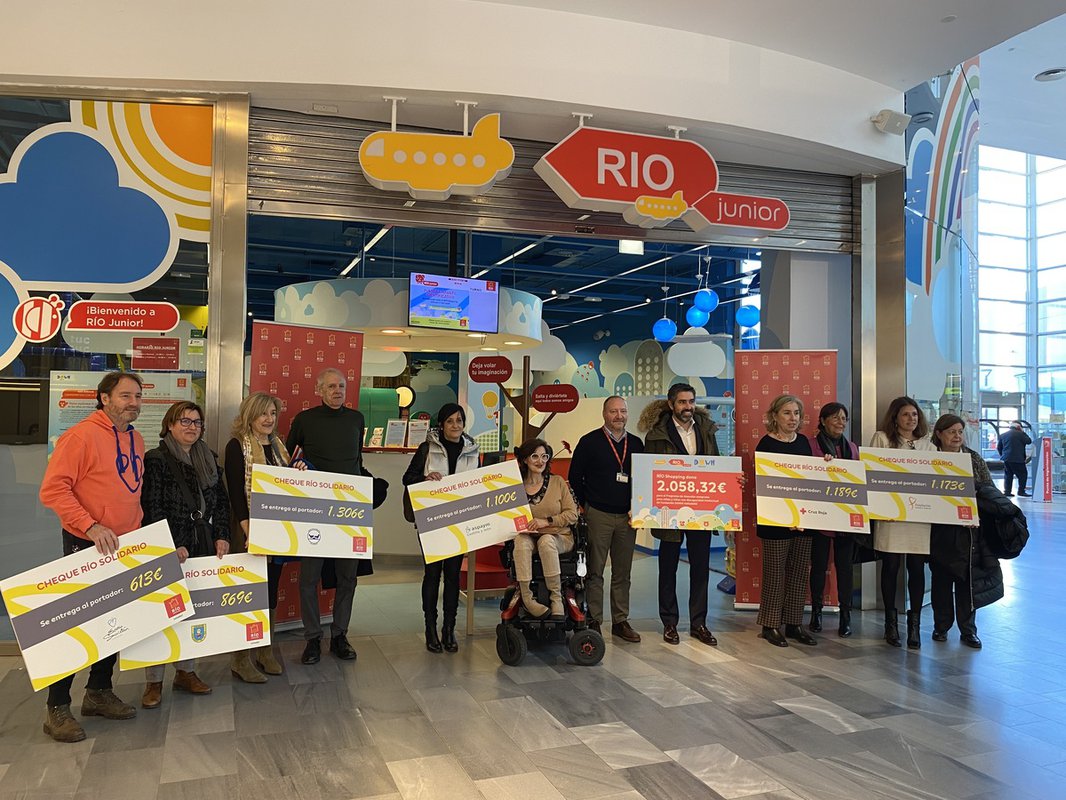 RÍO Shopping entrega la recaudación anual de sus Puntos Solidarios
