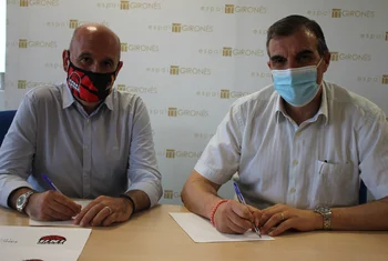 Espai Gironès y Uni Girona firman un acuerdo de colaboración