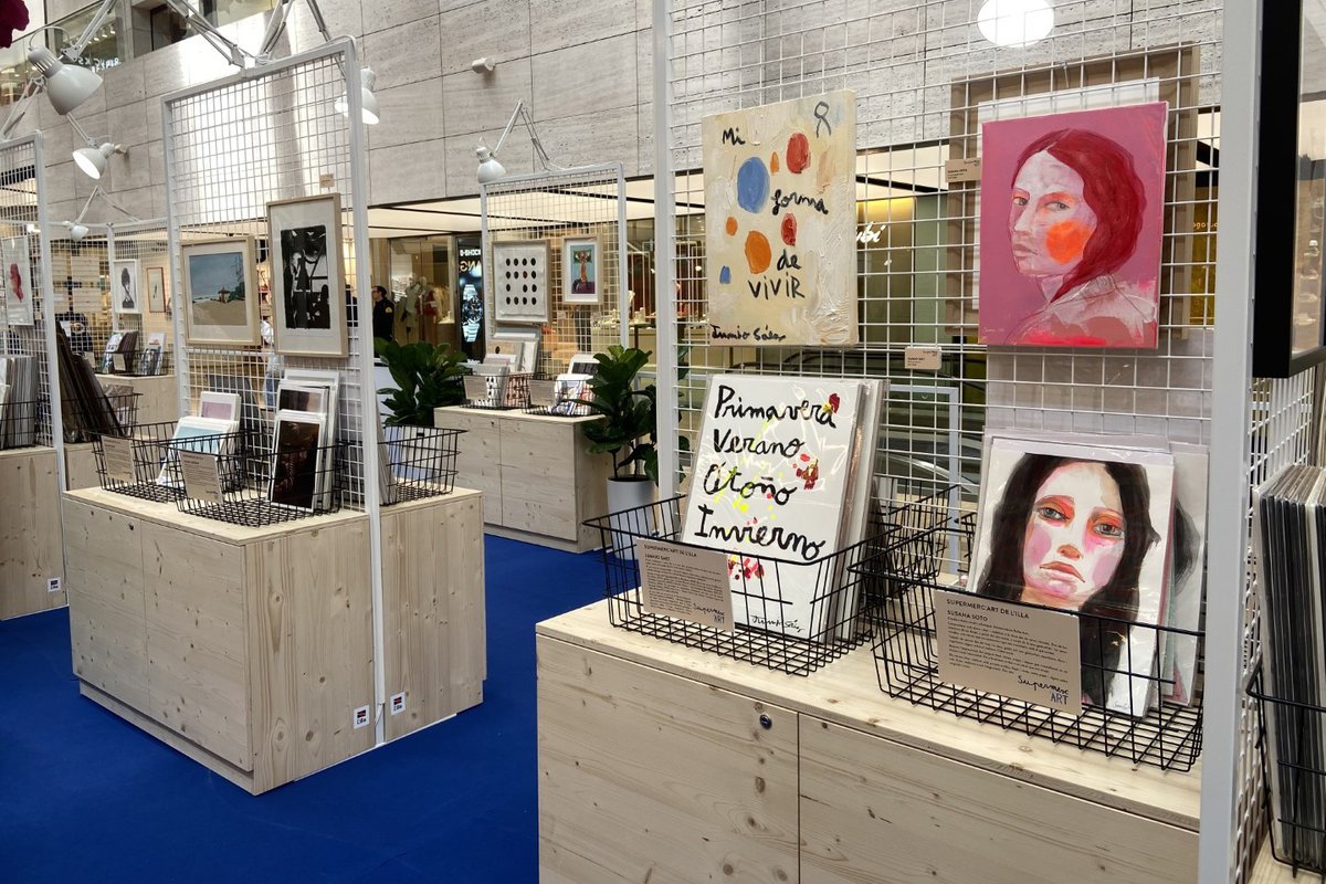 L'illa Diagonal dinamiza su oferta cultural con Supermerc'ART