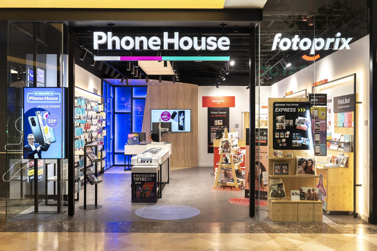 Phone House y Fotoprix llegan a las 100 tiendas en el primer trimestre del año