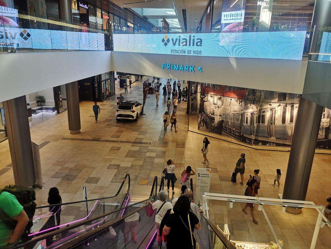 Vialia Vigo aumenta un 32% sus visitantes en el primer semestre