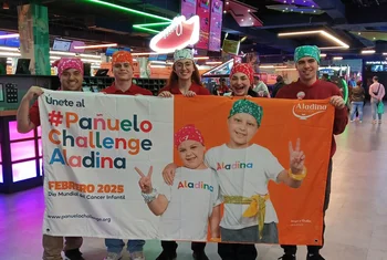 Ilusiona se une al #PañueloChallengeAladina en apoyo a niños con cáncer