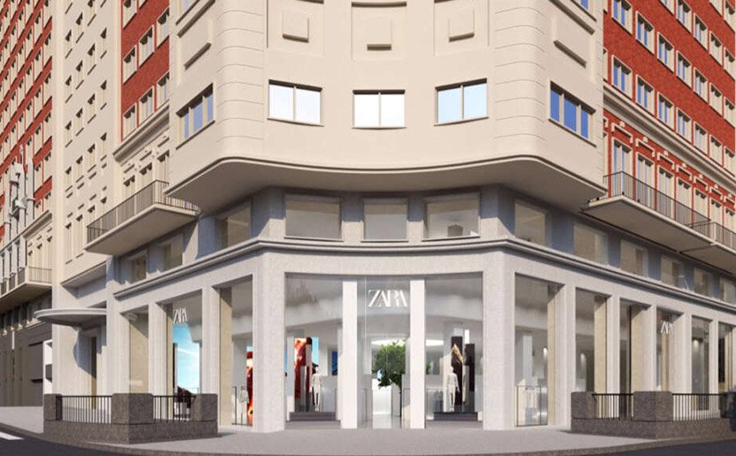 Santander, BBVA y Abanca refinancian los locales donde se instalará el mayor Zara del mundo