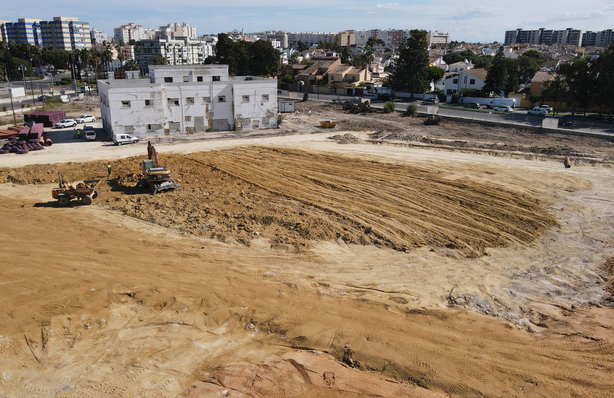 Avanzan las obras de un parque comercial promovido por Ten Brinke en Cádiz