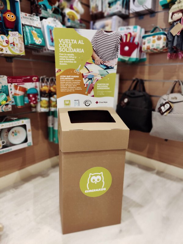 Eurekakids Canarias lanza una campaña solidaria para la vuelta al cole.