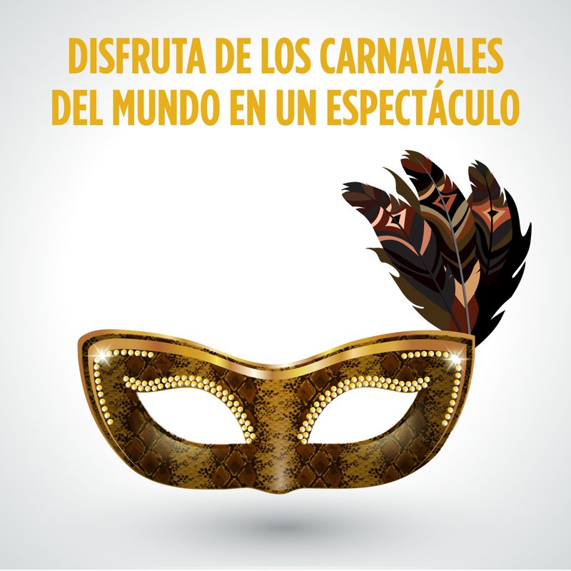 Nassica celebra Carnaval con un acróbata arlequín