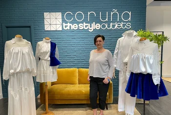 Coruña The Style Outlets presenta la colección 'Blue moon' de Alla Kurkina