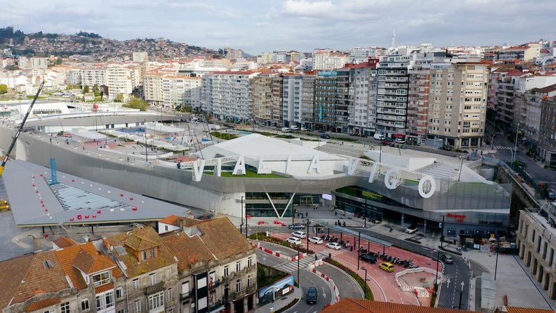 Centro comercial Vialia estación de Vigo