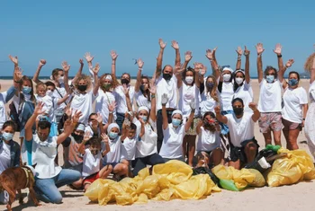 #PlayasLimpias libera de basuraleza 360.800 metros cuadrados de playas y dunas
