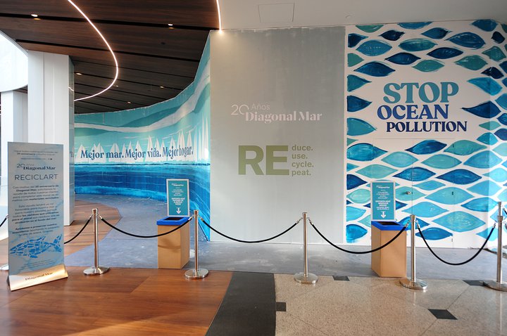 Diagonal Mar presenta el proyecto Reciclart, entre el arte y la sostenibilidad