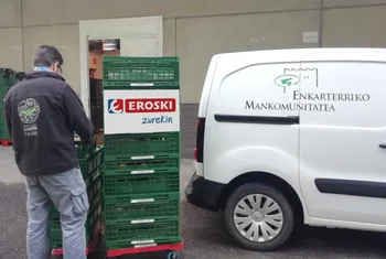 Eroski dona 20.000 kilos de alimentos al BBK Karpin Fauna