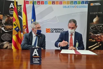 El Gobierno de Aragón y Erorski promocionan los productos agroalimentarios locales