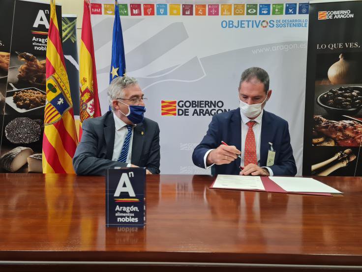 El Gobierno de Aragón y Erorski promocionan los productos agroalimentarios locales