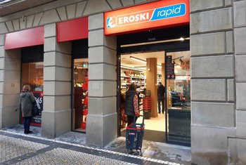 Eroski abre un nuevo supermercado RAPID en Donostia-San Sebastián
