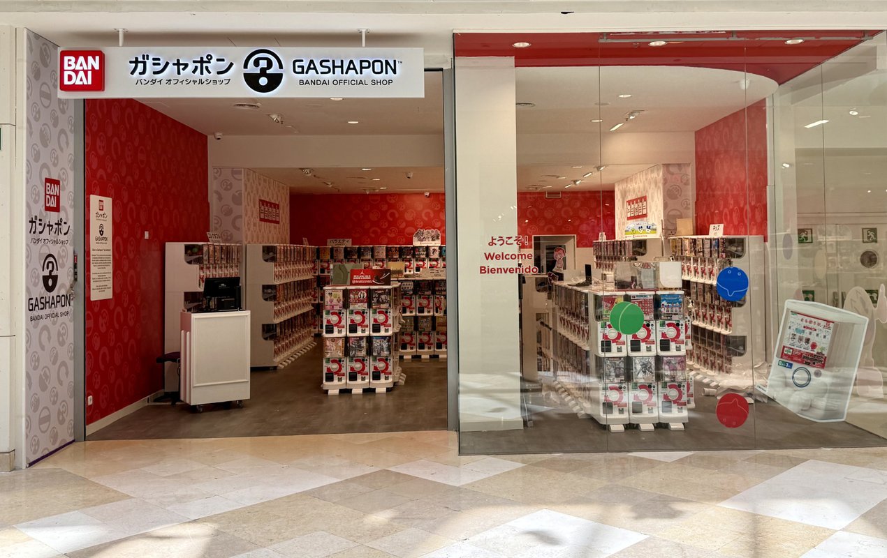 Intu Xanadú inaugura la mayor tienda Gashapon de toda España