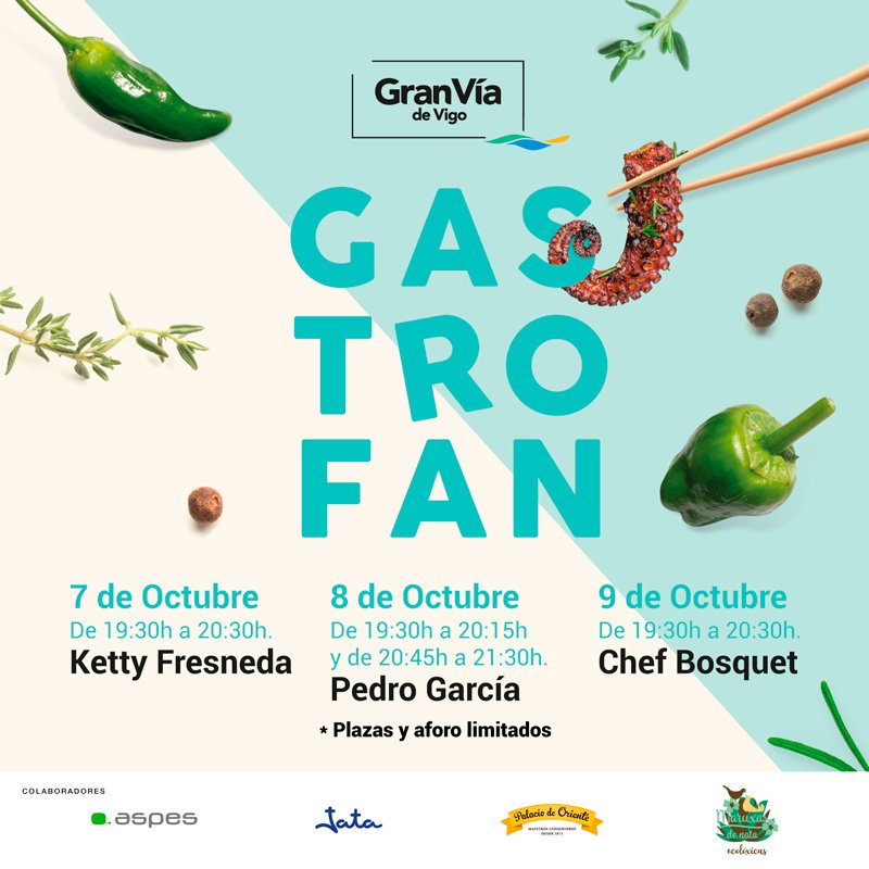 GastroFan, el evento culinario que llega a Gran Vía de Vigo