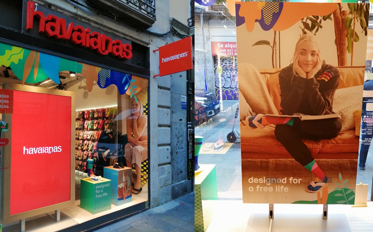 Cad&Lan completa el proceso de digitalización de las tiendas Havaianas
