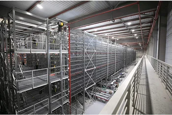 Hiperdino inicia la automatización de su principal centro logístico